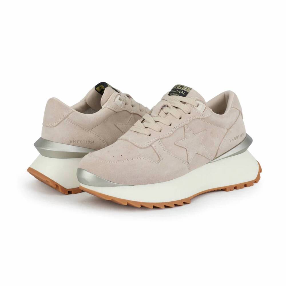 NEW VINTAGE HAVANA women's major shoes in stone suede